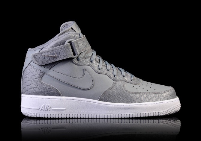NIKE AIR FORCE 1 MID '07 LV8 COOL GRAY