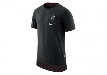 NIKE NBA CLEVELAND CAVALIERS TEE ENGY MESH DH BLACK