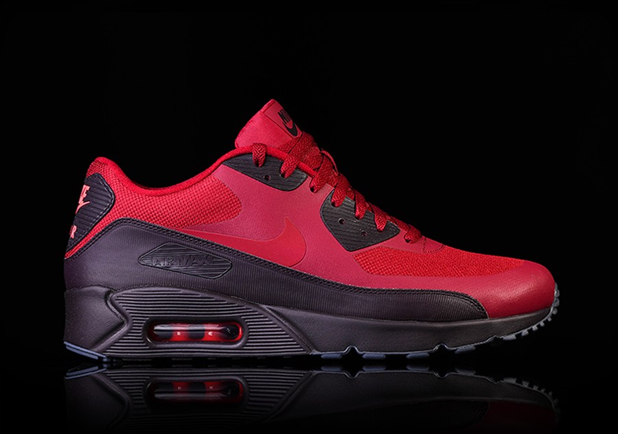 air max 90 ultra red and white