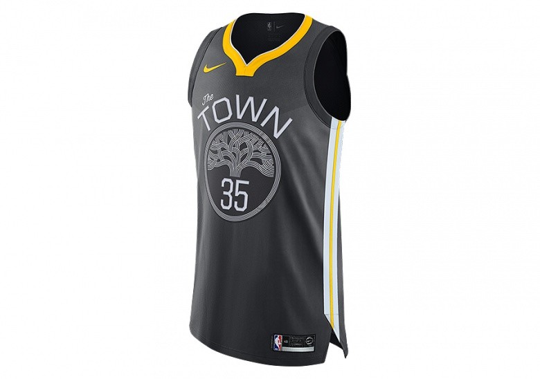 authentic kevin durant warriors jersey