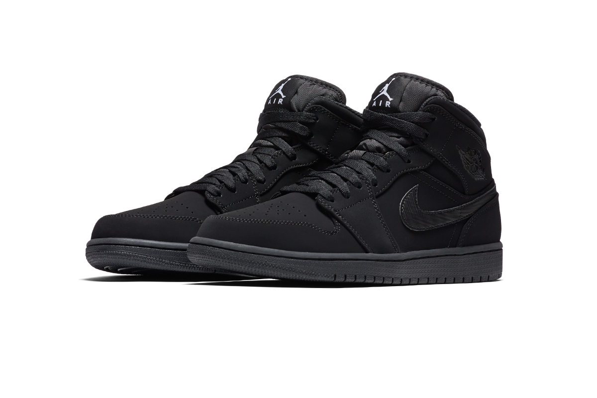 jordan 1 retro mid black