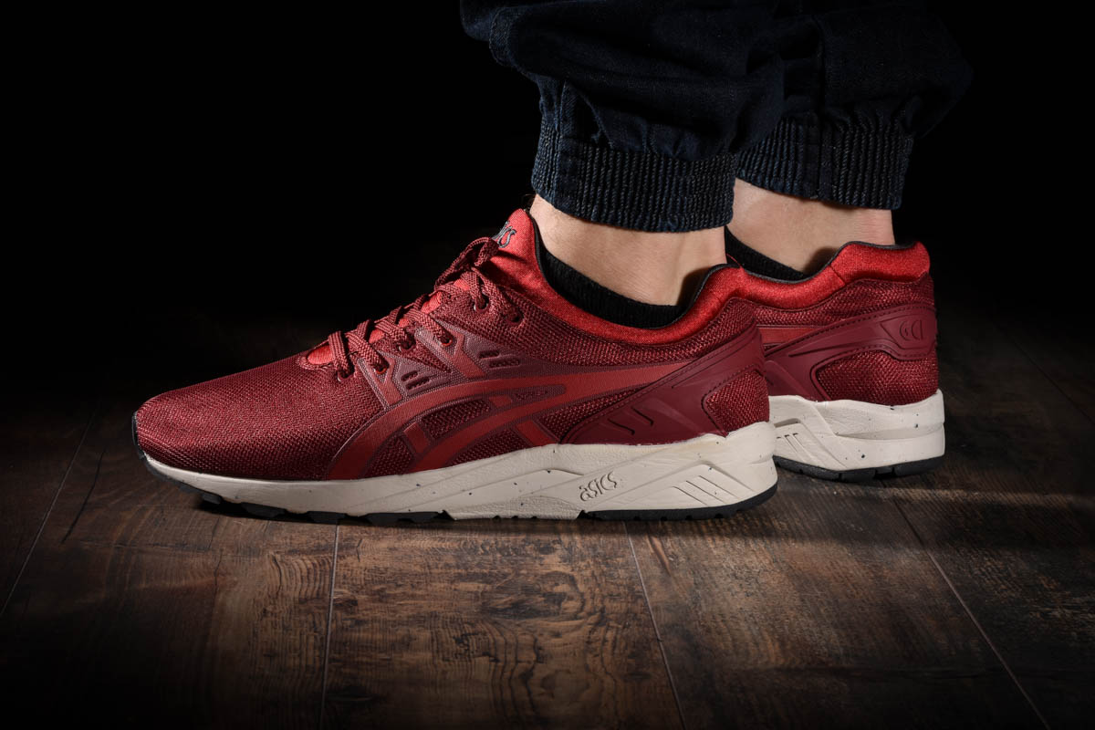 Asics gel kayano trainer burgundy top