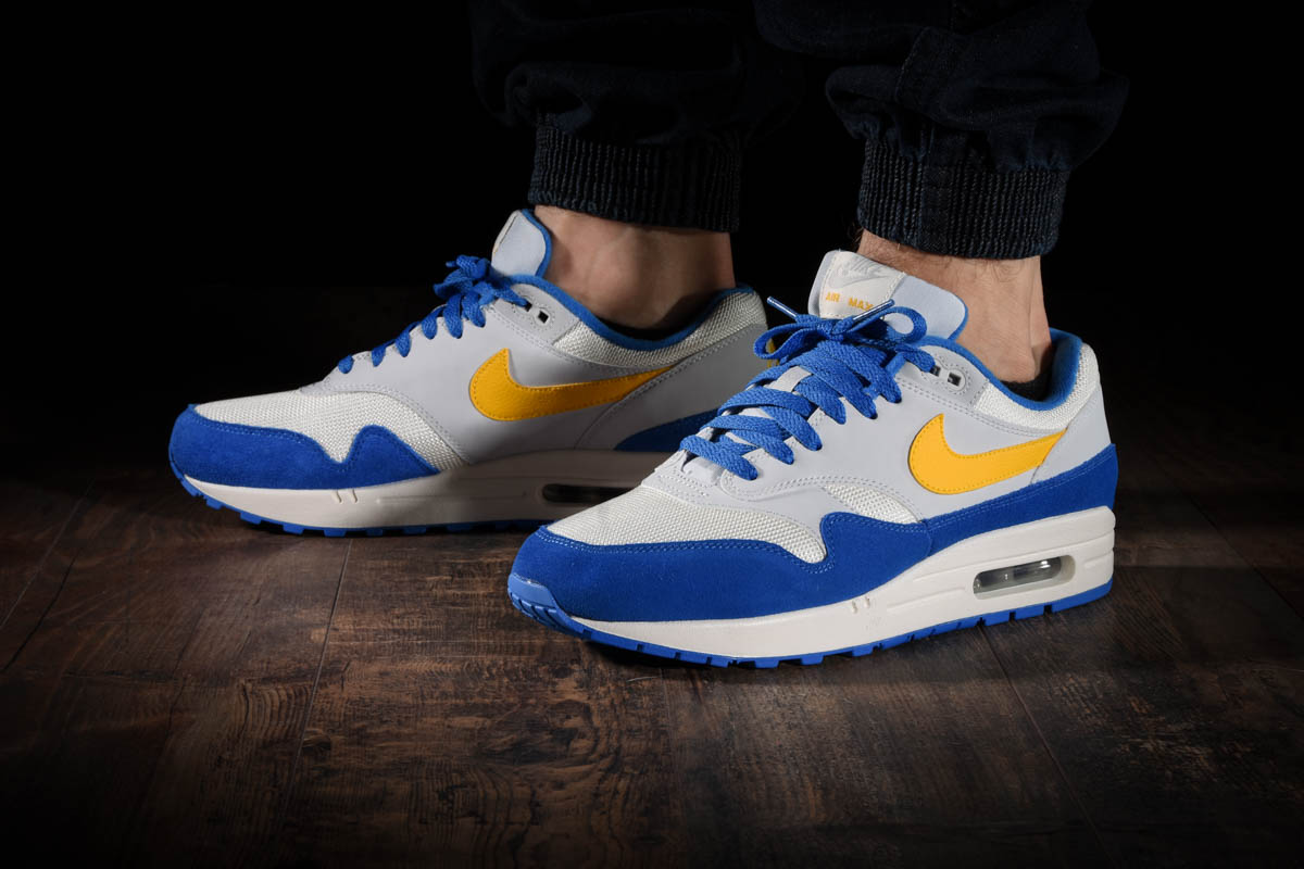 NIKE AIR MAX 1 BLUE YELLOW