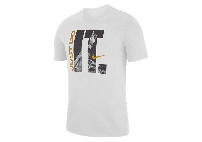 NIKE JUST DO IT DRY TEE WHITE