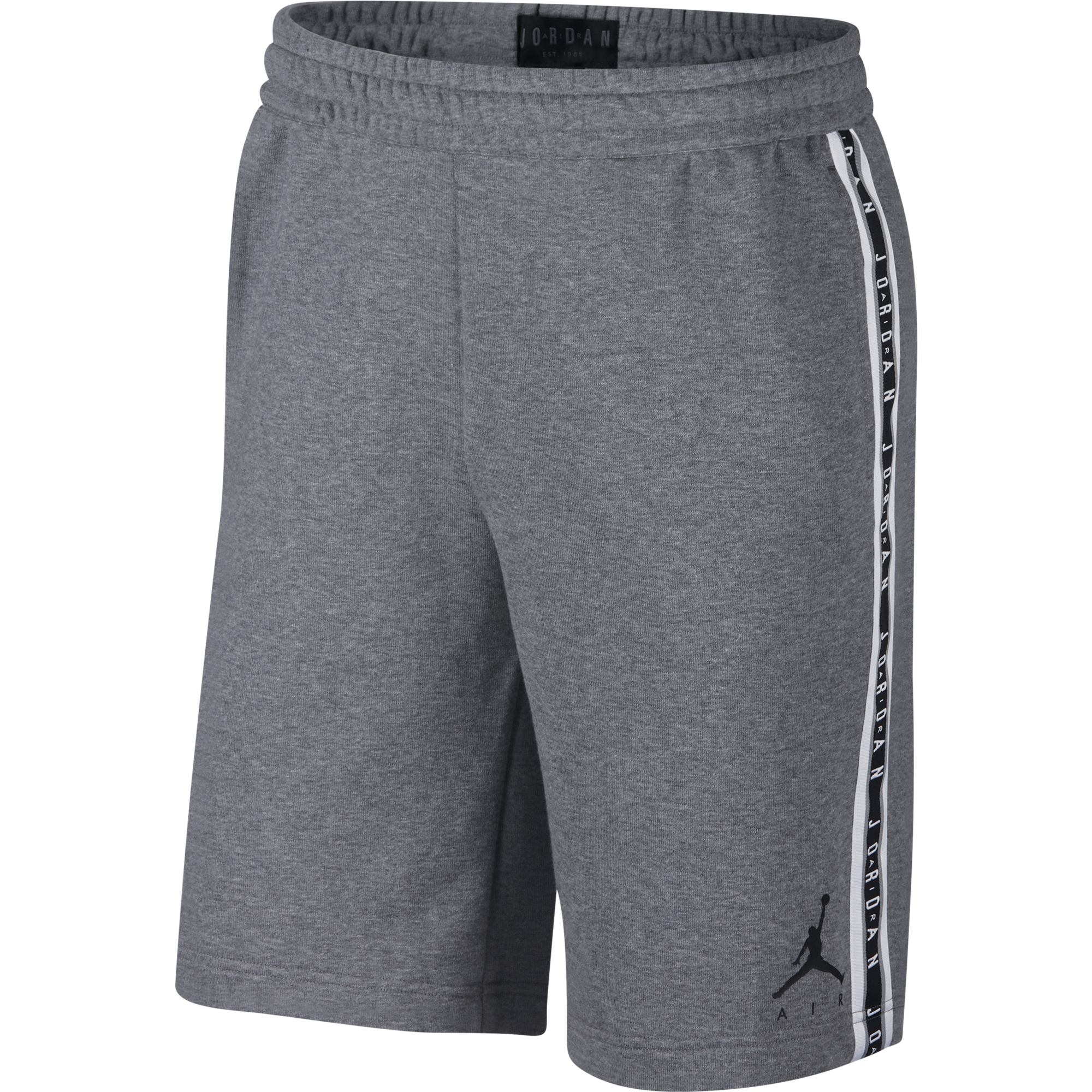 NIKE AIR JORDAN HBR FLEECE SHORTS CARBON HEATHER