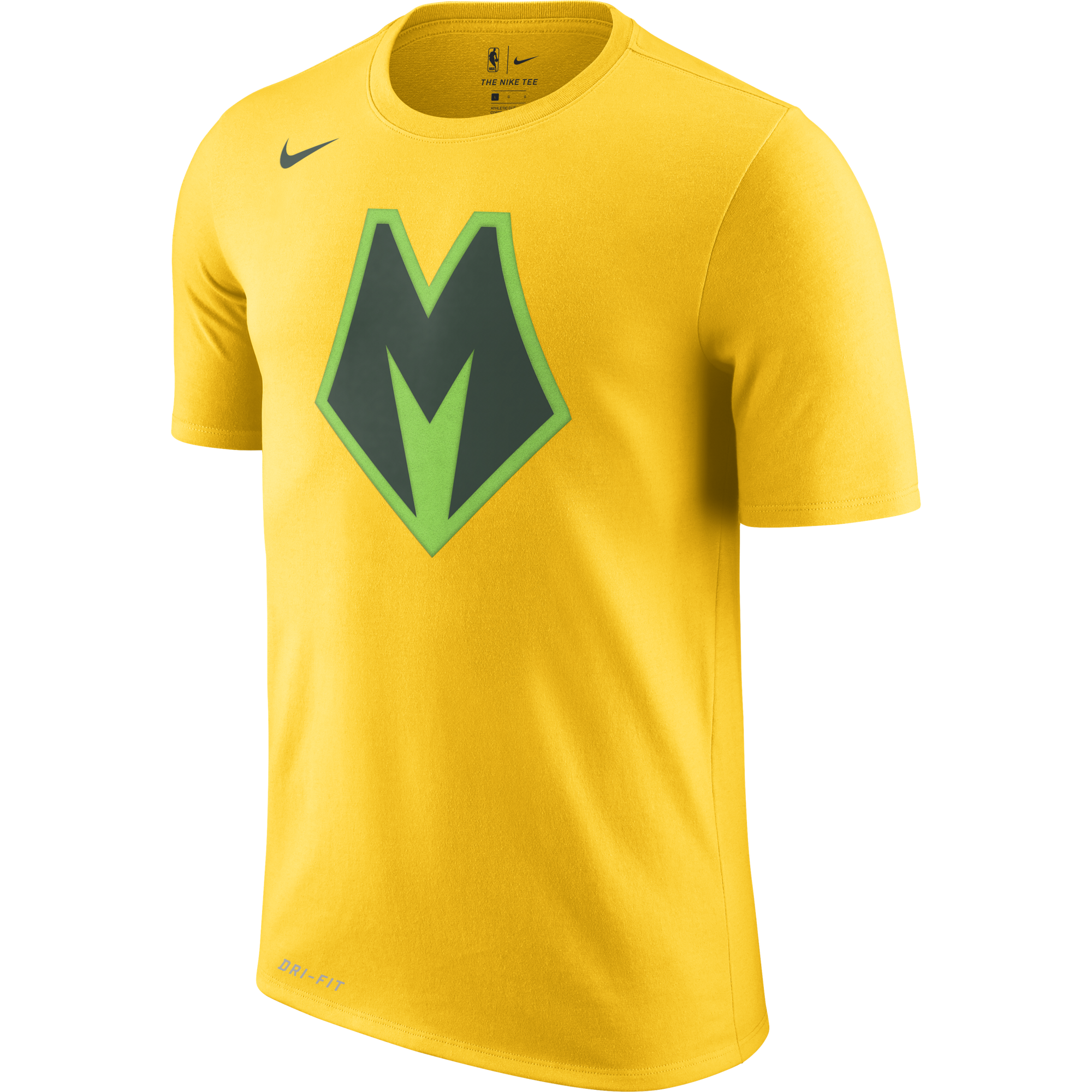 NIKE NBA MILWAUKEE BUCKS DRY TEE AMARILLO