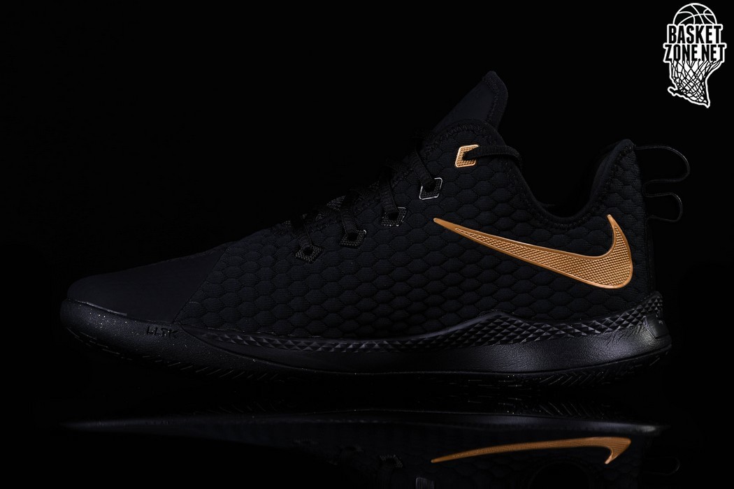 lebron witness 3 black and gold