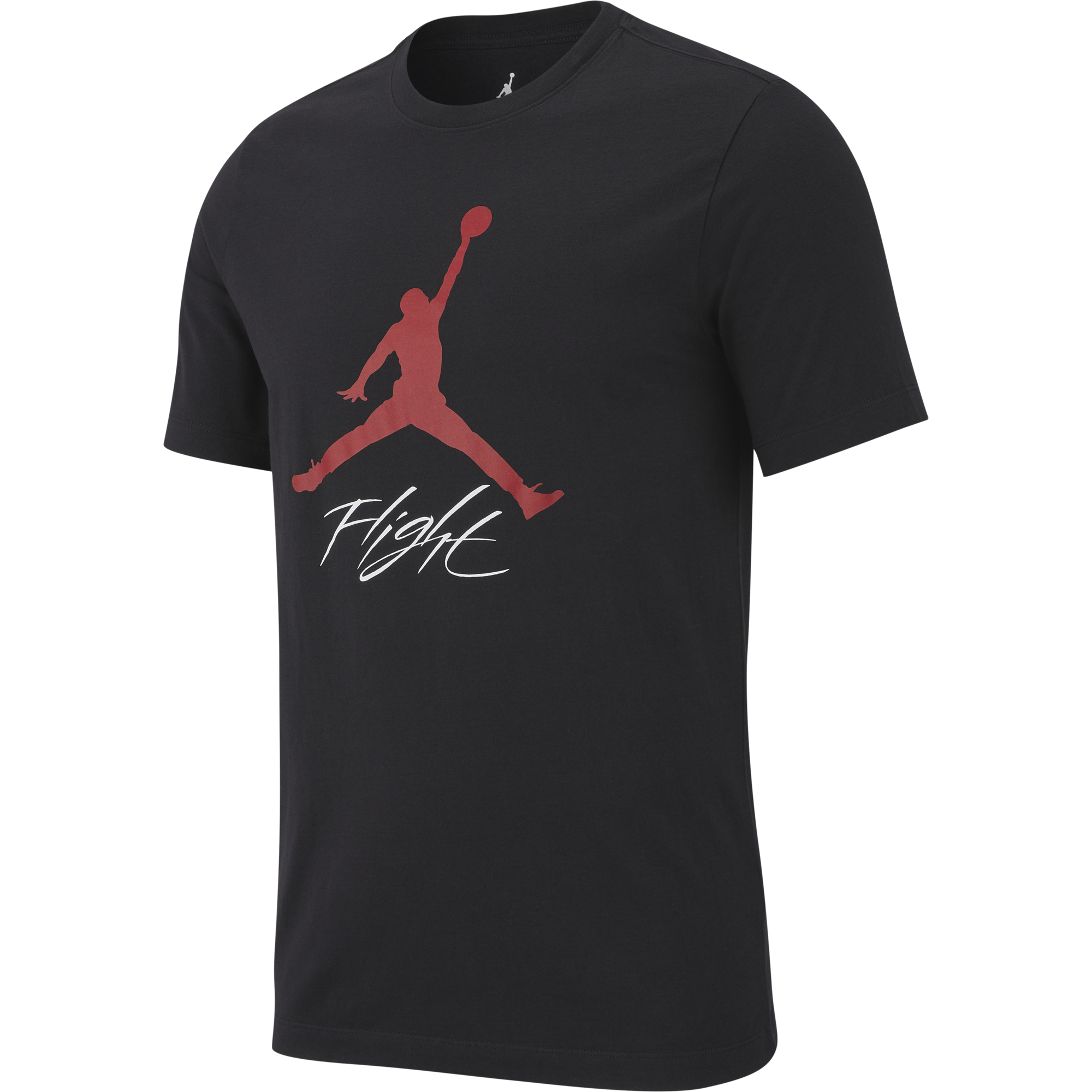 NIKE AIR JORDAN JUMPMAN FLIGHT HBR TEE BLACK