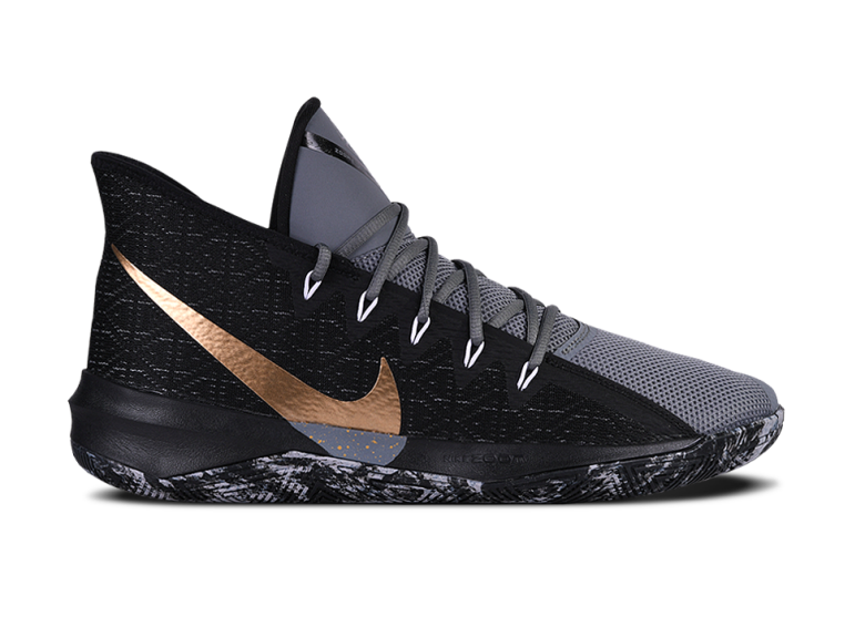 Nike zoom evidence ii black gold best sale