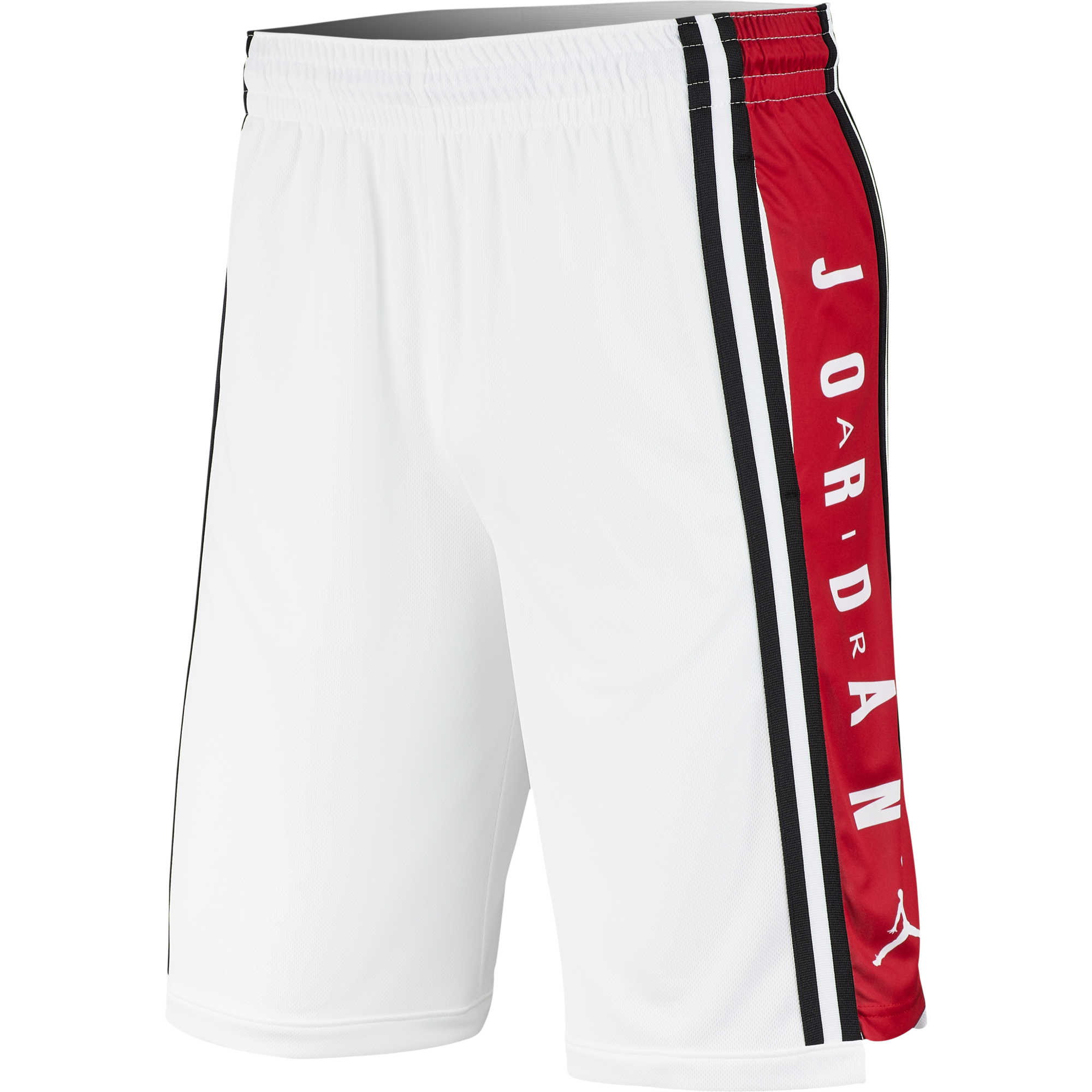 NIKE AIR JORDAN HBR BASKETBALL SHORTS WHITE