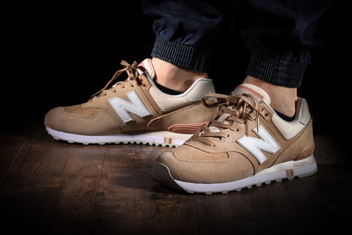 NEW BALANCE 574 HEMP WITH DESERT SAND