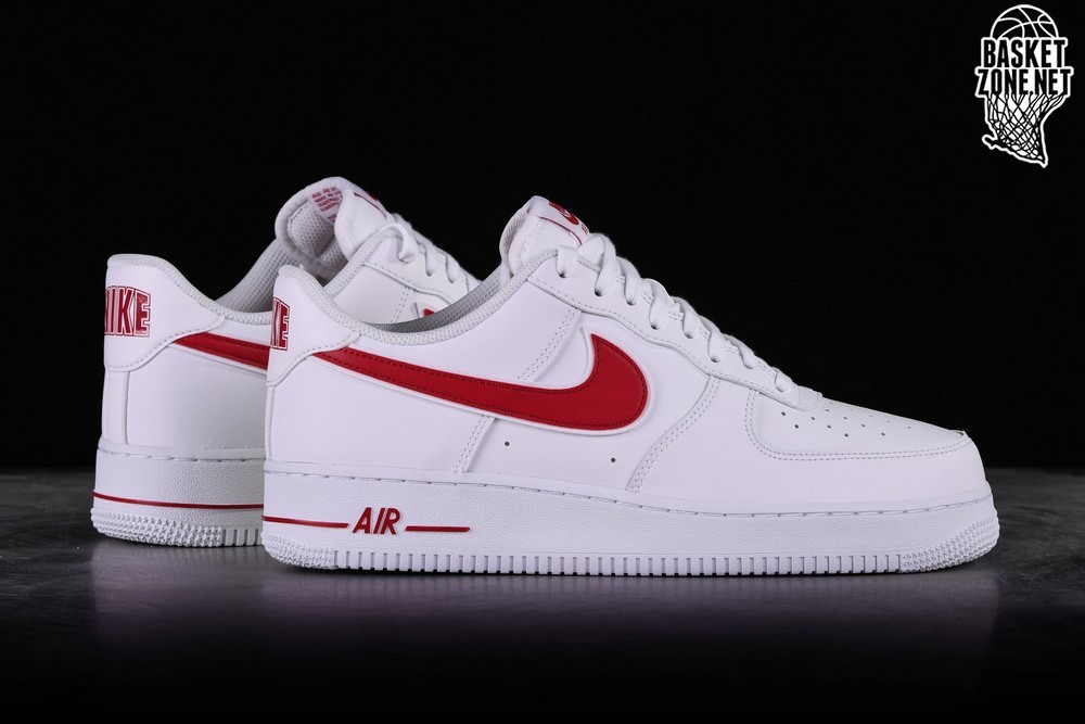 NIKE AIR FORCE 1 '07 WHITE GYM RED price €87.50 | Basketzone.net