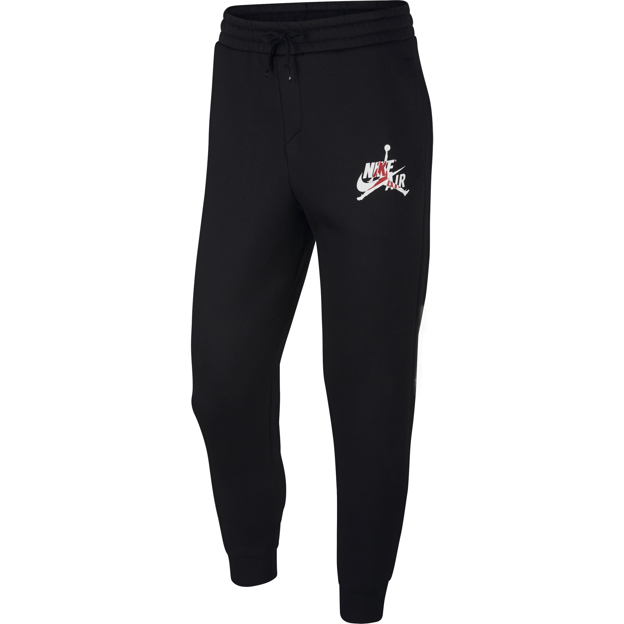 NIKE AIR JORDAN JUMPMAN CLASSICS FLEECE PANTS BLACK
