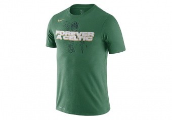 NIKE NBA BOSTON CELTICS DRI-FIT MANTRA TEE CLOVER