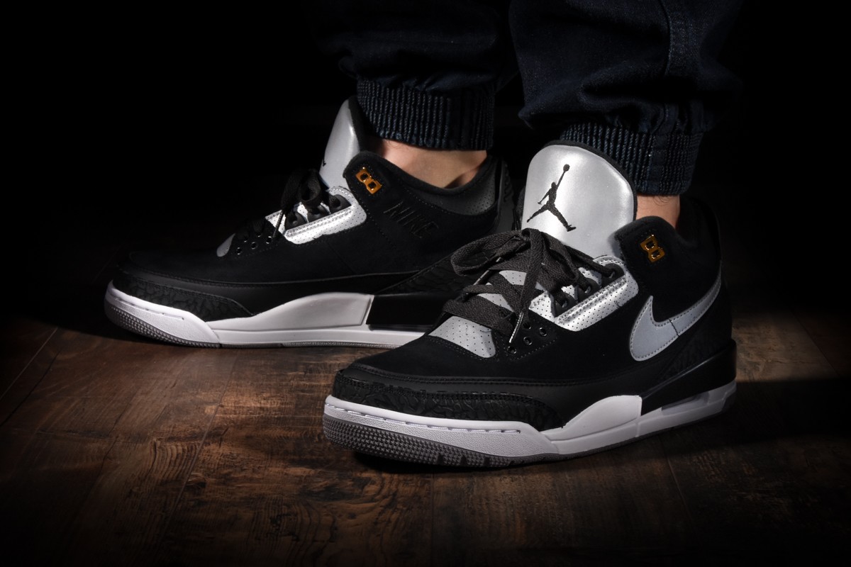 Nike Air 2025 Jordan 3 Zwart