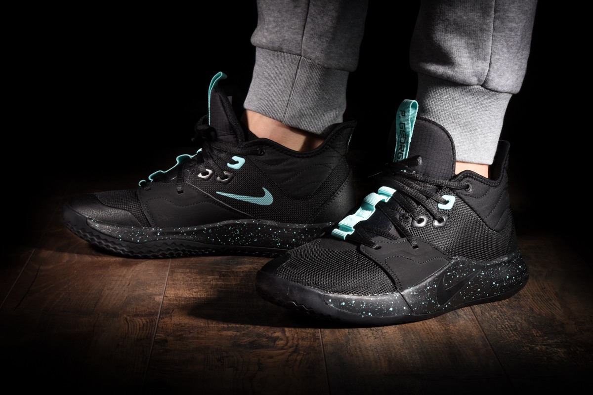 NIKE PG 3 BLACK AQUA