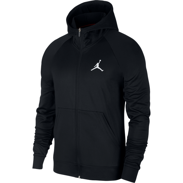 NIKE AIR JORDAN 23 ALPHA THERMA FLEECE HOODIE BLACK