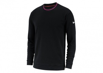 NIKE DRI-FIT LONG SLEEVE TOP BLACK