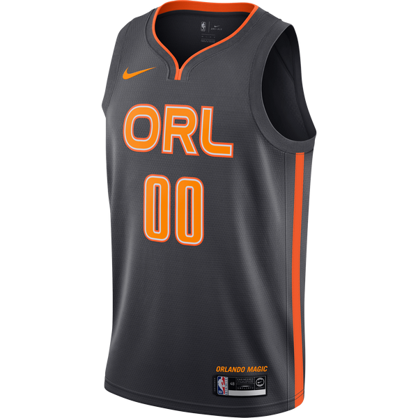 NIKE NBA ORLANDO MAGIC AARON GORDON CITY EDITION SWINGMAN JERSEY ANTHRACITE