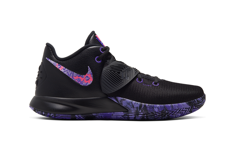 NIKE KYRIE FLYTRAP III BLACK PURPLE for 75.00 kicksmaniac