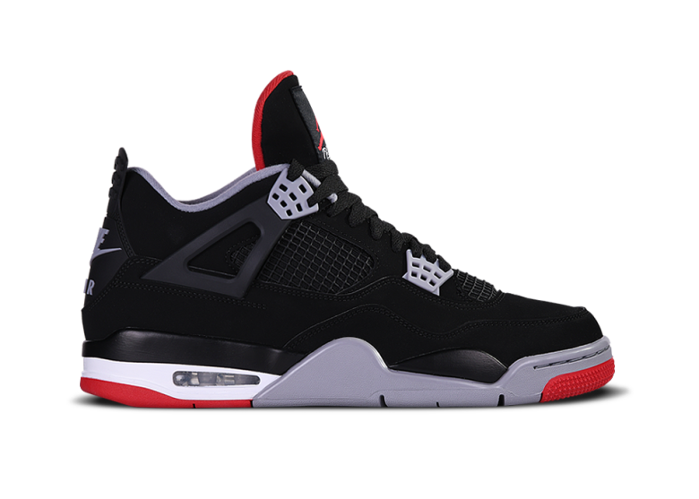 NIKE AIR JORDAN 4 RETRO GS BRED for £230.00 | kicksmaniac.com