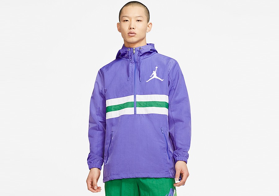 purple jordan jacket