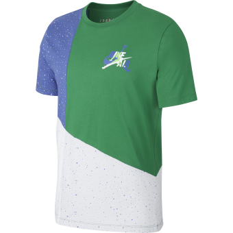 NIKE AIR JORDAN JUMPMAN CLASSICS MASHUP TEE ALOE VERDE