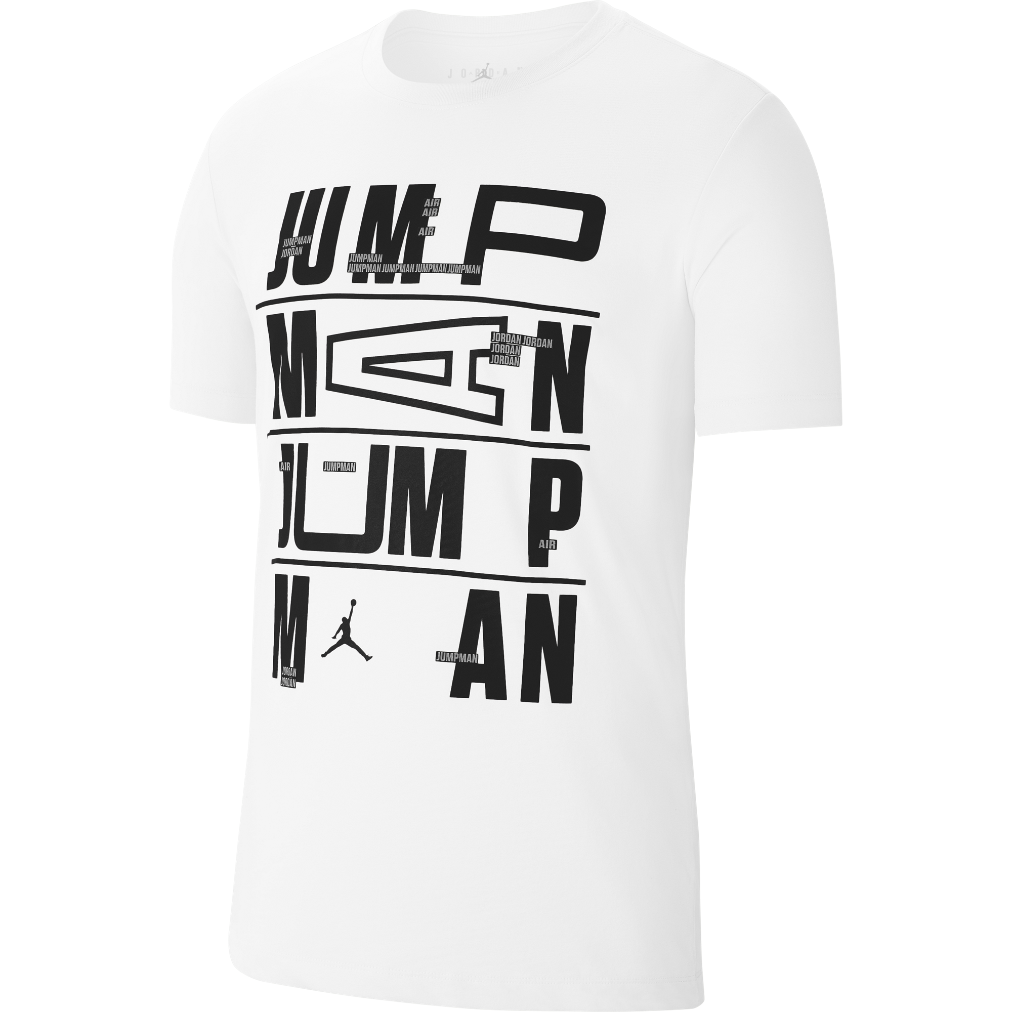 NIKE AIR JORDAN JUMPMAN DRI-FIT TEE WHITE