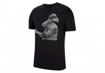 NIKE AIR JORDAN PHOTO CREW TEE BLACK