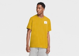 NIKE AIR JORDAN FLIGHT ESSENTIALS CREW TEE DARK SULFUR