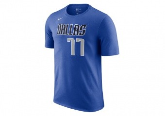 NIKE NBA DALLAS MAVERICKS LUKA DONČIĆ TEE GAME ROYAL