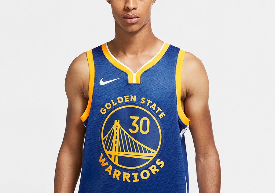 Blue Nike NBA Golden State Warriors Tracksuit