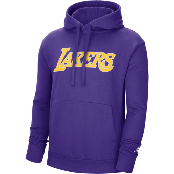 NIKE NBA LOS ANGELES LAKERS EARNED EDITION LOGO DRI-FIT TEE COURT PURPLE  for £30.00