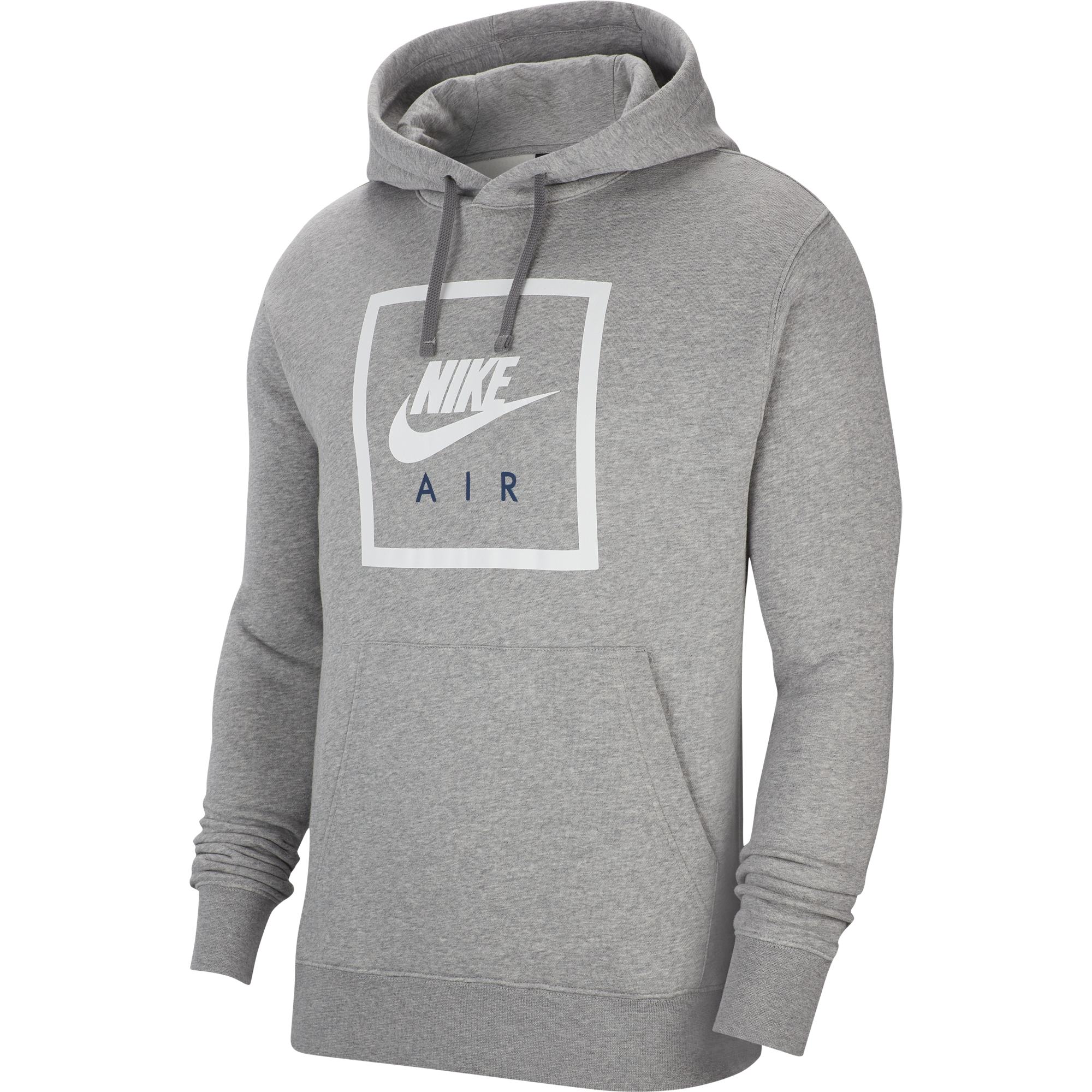 NIKE AIR SPORTSWEAR PULLOVER HOODIE DARK GREY HEATHER