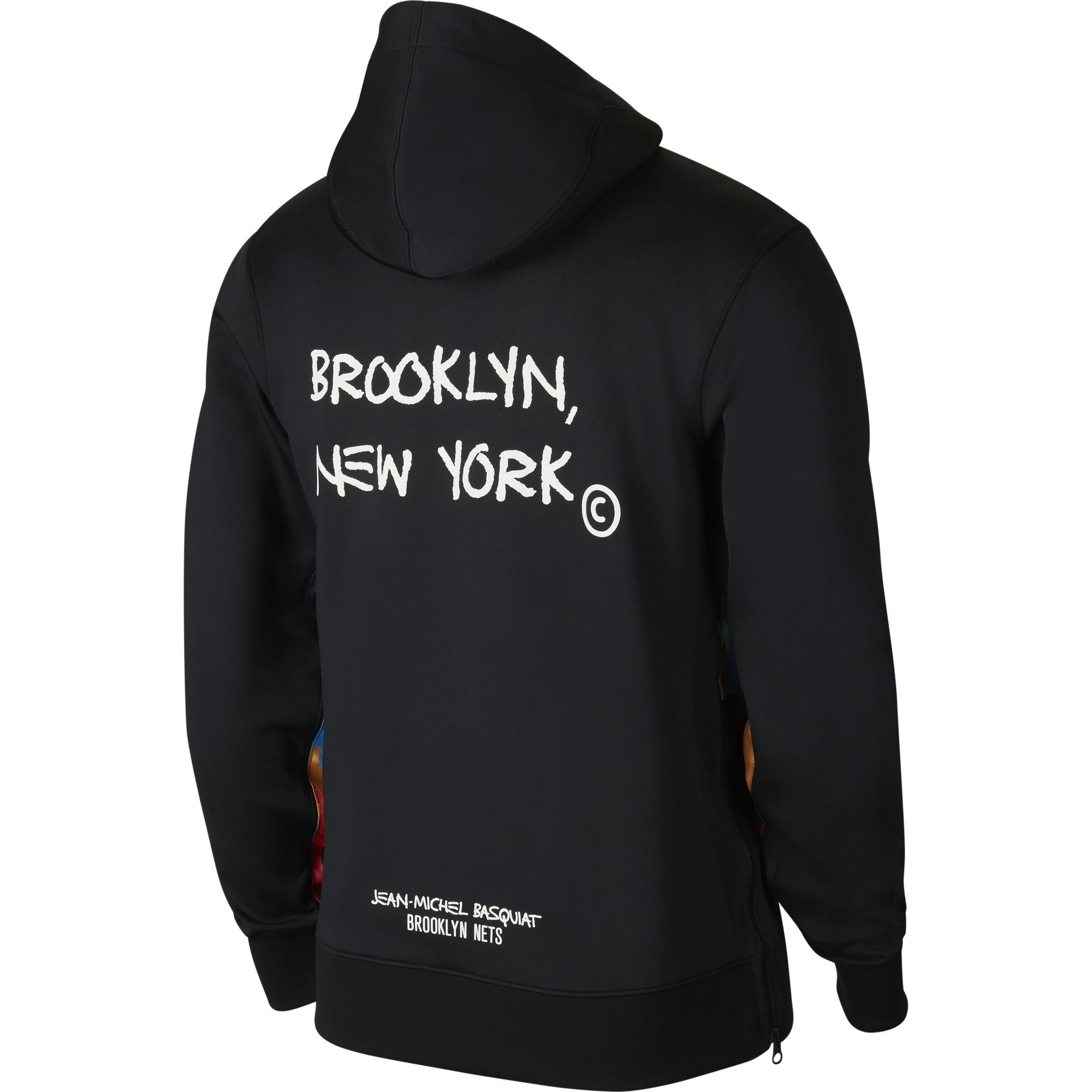brooklyn nets therma flex hoodie