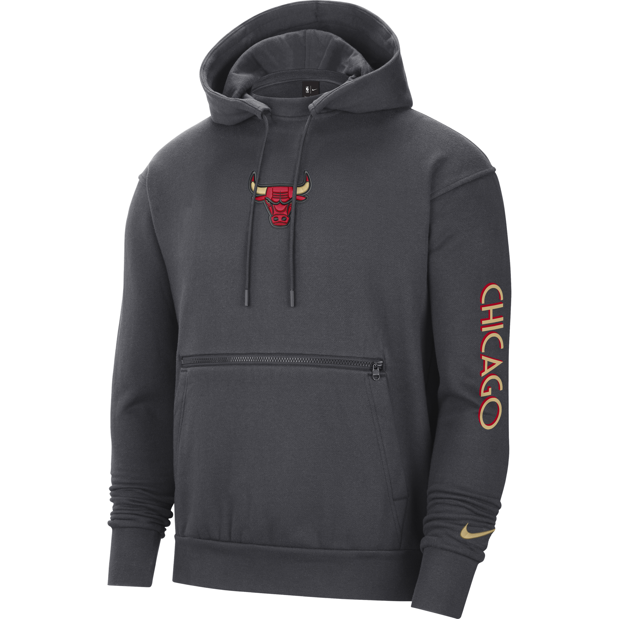 nike nba city edition courtside po hoodie