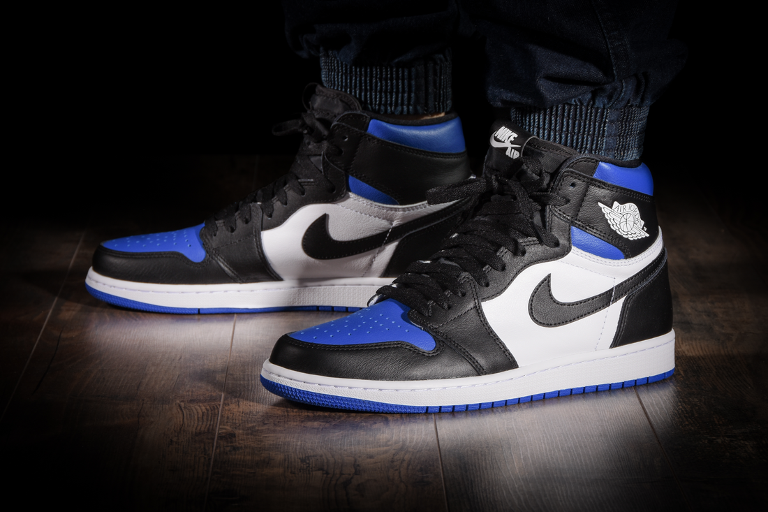 NIKE AIR JORDAN 1 RETRO HIGH OG ROYAL TOE