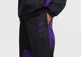 Nike NBA Los Angeles Lakers Courtside Tracksuit Purple