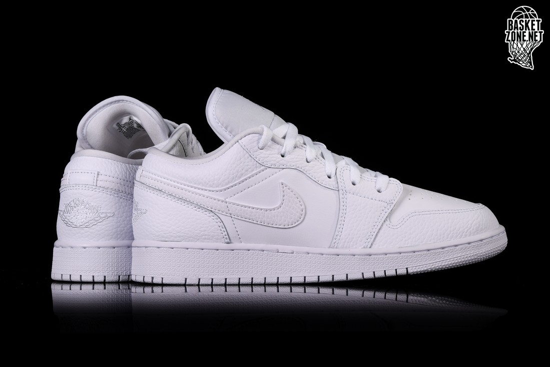 air jordan 1 retro low triple white