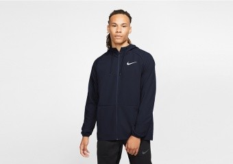 NIKE VENT MAX DRI-FIT FULL-ZIP TRAINING JACKET OBSIDIAN