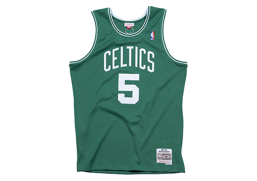 MITCHELL & NESS NBA SWINGMAN JERSEY BOSTON CELTICS - KEVIN GARNETT #5