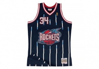 MITCHELL & NESS NBA SWINGMAN JERSEY HOUSTON ROCKETS - HAKEEM OLAJUWON #34