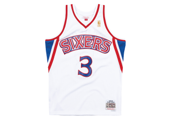 MITCHELL & NESS NBA SWINGMAN JERSEY PHILADELPHIA 76ERS - ALLEN IVERSON #05