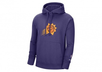 NIKE NBA PHOENIX SUNS FLEECE HOODIE NEW ORCHID