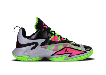 NIKE AIR JORDAN WESTBROOK ONE TAKE 3 GS NEON MULTICOLOR