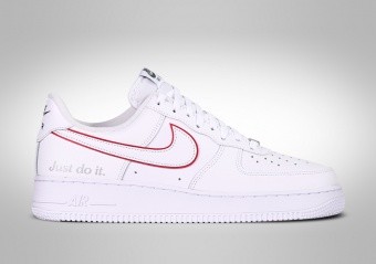 NIKE AIR 1 LOW JUST DO IT WHITE FIRE por | Basketzone.net