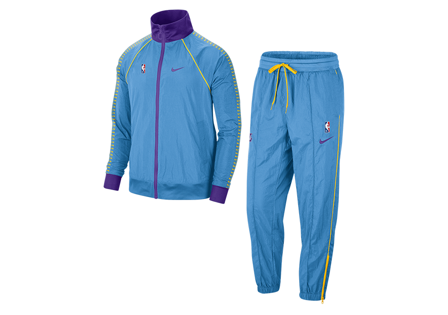 NIKE NBA LOS ANGELES LAKERS COURTSIDE TRACKSUIT COAST
