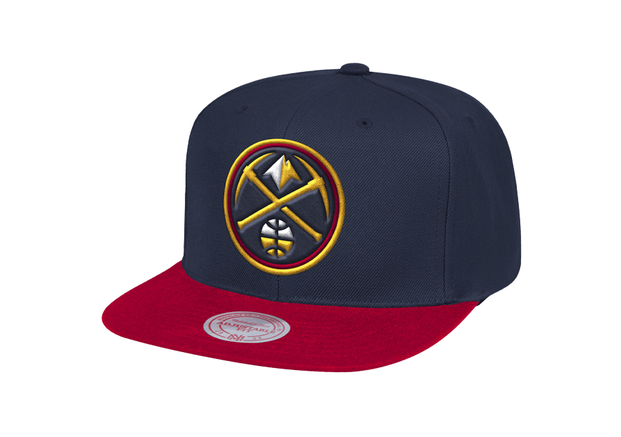 MITCHELL & NESS WOOL 2 TONE SNAPBACK DENVER NUGGETS