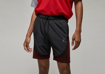 NIKE AIR JORDAN DRI-FIT SPORT STATEMENT SHORTS OFF NOIR