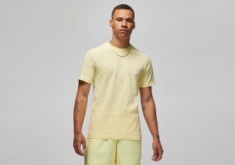 NIKE AIR JORDAN ESSENTIALS FLIGHT 23 CREW TEE CITRON TINT